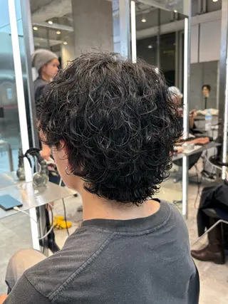 パーマ メンズ fifth 武正 琉生のヘアスタイル