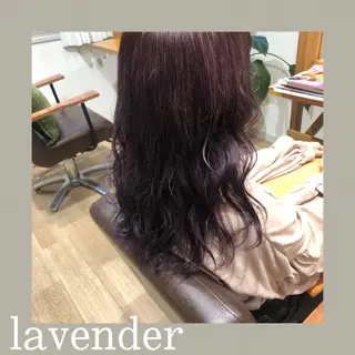 セミロング カラー なつき/艶ピンク/ girly hairのヘアスタイル