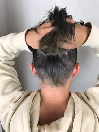 ショート カラー メンズ L’atelier BROCANTE (ラトリエ ブロカント)所属・BROCANTE立川 karasawa.nのヘアスタイル