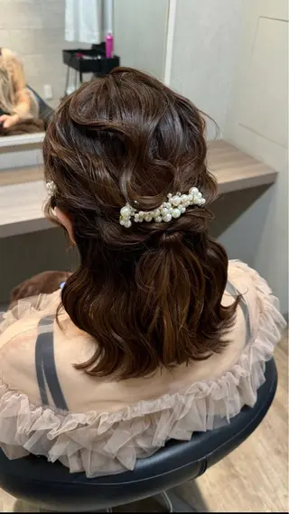 ミディアム u Eriko/ ヘアセット/美髪のヘアスタイル