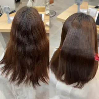 セミロング 髪質改善のプロ🏥 💉五熊航大のヘアスタイル