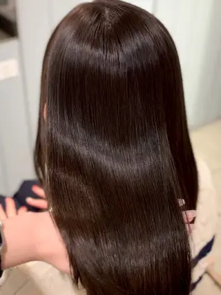 ミディアム カラー 美髪縮毛矯正/髪質 改善/Lecielのヘアスタイル