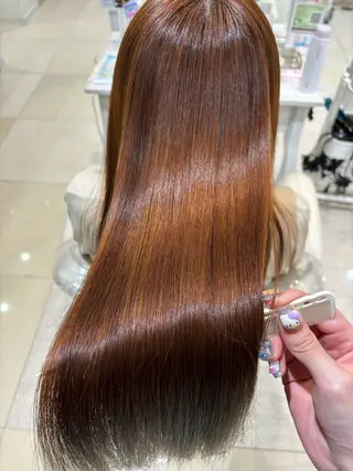ロング ぷっつりボブ🫧 タケウチアミのヘアスタイル