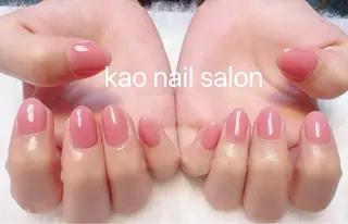 ネイル kao nail マグネット/長さだしのネイルデザイン