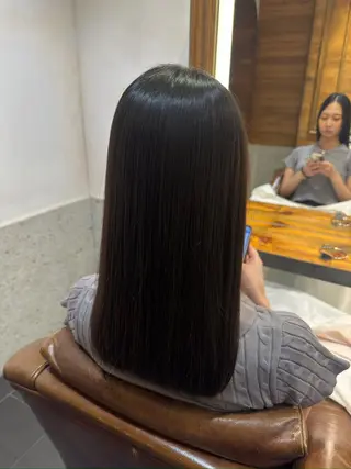 ロング MINX似合わせボブ 髪質改善/岩城槙乃介のヘアスタイル