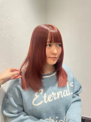 ミディアム ボブ/ショート おおいえひびきのヘアスタイル