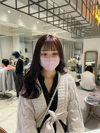 ロング カラー loely 💞miyuのヘアスタイル