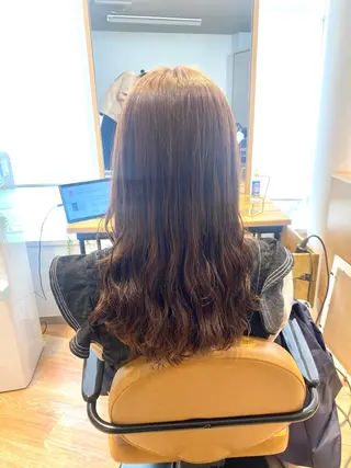 ミディアム パーマ ❤️パーマ美容師✂︎ 井口美緒のヘアスタイル