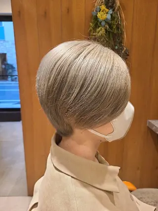 ショート カラー MerryLand 日吉所属・中井 啓悟のヘアスタイル