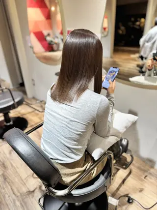 ミディアム 【天満1艶髪】潤艶/ 髪質改善🌹釣本竜哉のヘアスタイル