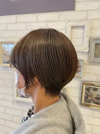 ショート 【髪質改善】 夏目結以のヘアスタイル
