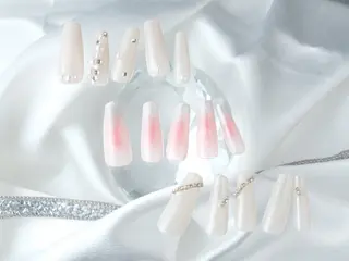 ネイル ネイルサロンAim 河原町［ヘアセット　ヘアエクステ　着付　専門店］所属・AIM 百夏のネイルデザイン