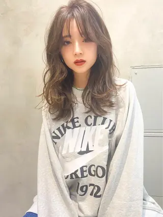 セミロング レイヤーカット🫧 /髪質改善✨TOWAのヘアスタイル