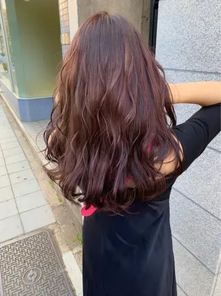 ロング 栗原 瑠世のヘアスタイル