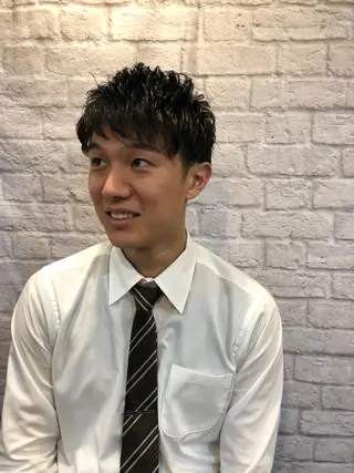 ショート 赤坂barber 古澤慶一郎【モテ髪】のヘアスタイル