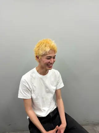 ショート メンズ 【曲がる縮毛矯正】 モデル募集🙋カツヤのヘアスタイル