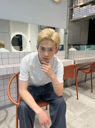 メンズ é.dit tokyo所属・チナ tinaのヘアスタイル