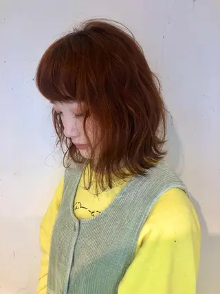 カラー 🍂秋の透け感カ ラー🍂HIDEKAのヘアスタイル