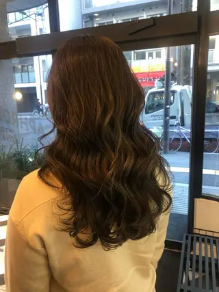 セミロング カラー 貴方に似合うを見つけ ます🌱市川リョウカのヘアスタイル