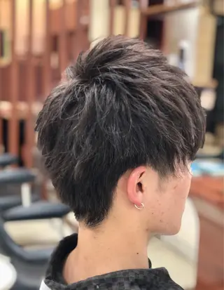 メンズ 志賀 大倫のヘアスタイル