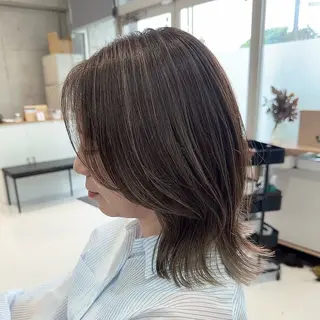 ミディアム 田島拓海 LEV. ボブカットのヘアスタイル