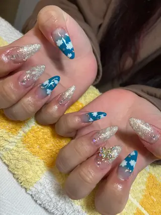 ネイル rukianail 新里のネイルデザイン