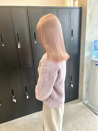 カラー 杉森 蘭琉のヘアスタイル