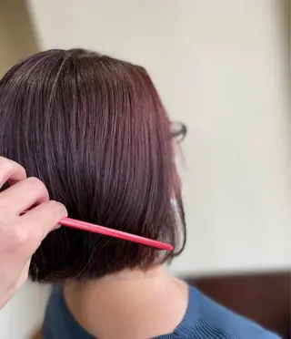 カラー 三宅 陽大のヘアスタイル