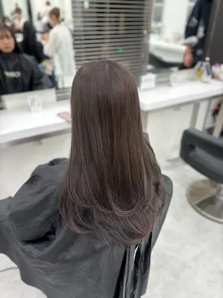 ロング 🤍レイヤー/顔周り 暖色hirari🤍のヘアスタイル