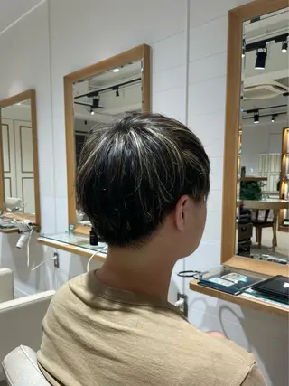 メンズ 🐝メンズハイライト …Rioのヘアスタイル