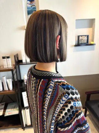 ショート カラー LEO所属・坂井田 浩樹のヘアスタイル