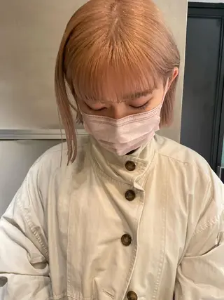 ミディアム カラー classic 新横浜所属・大人girly🛋️ 🤍yukakoのヘアスタイル