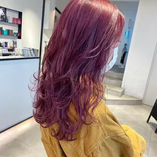 ロング カラー zestKalon 🔗IBUのヘアスタイル