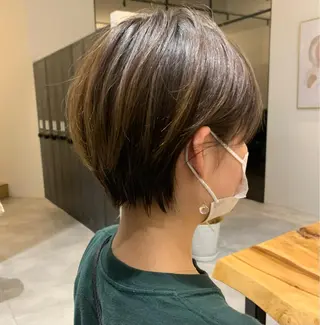 ショート ヘアアレンジ i.GINZA所属・似合わせショート広瀬 和輝のヘアスタイル