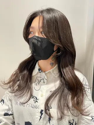 ロング 韓国ヘア🤍 慎之介のヘアスタイル