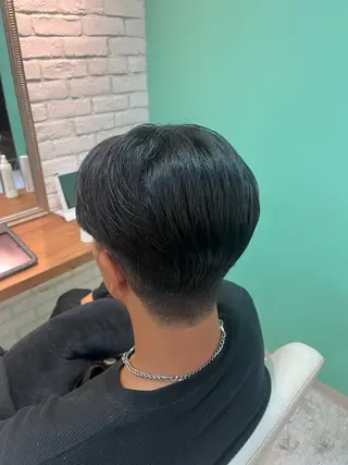 ショート カラー パーマ メンズ 0円カットモデル募集 ／瀧澤 陽奈 ☾ᐝのヘアスタイル