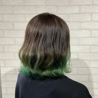 ミディアム カラー ✨ハイトーン カラー福岡拓也✨のヘアスタイル