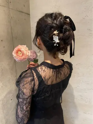 ロング ヘアアレンジ Reve resort所属・美髪× ヘアセット✨Araiのヘアスタイル