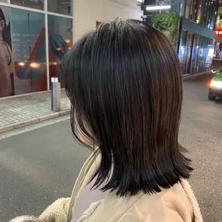 ミディアム カラー かりん 🤍のヘアスタイル