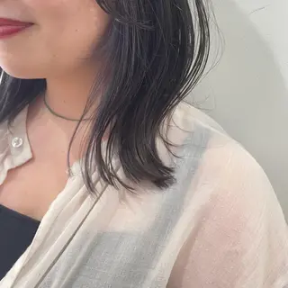 ミディアム カラー clan en所属・clan .のヘアスタイル