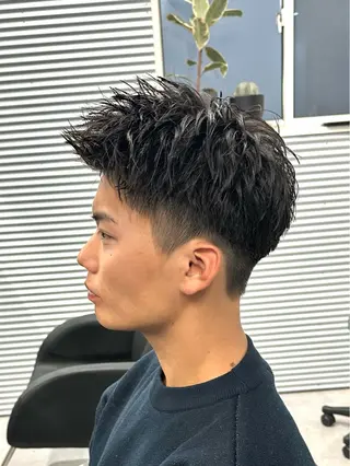 ショート メンズ 楽で簡単に決まる メンズヘア💥曽我尾のヘアスタイル