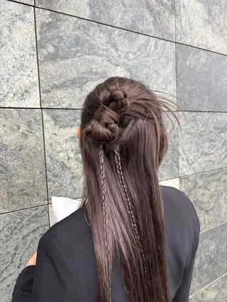 ヘアアレンジ モデル募集/静岡/ 垢抜け/ワンカラーのヘアスタイル