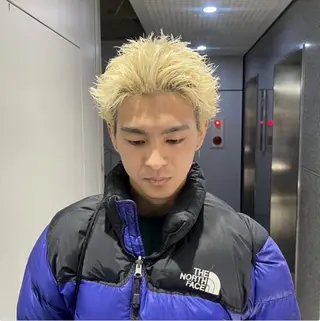 ショート カラー パーマ メンズ 🔥メンズ 特化🔥菊水皐暉🔥のヘアスタイル