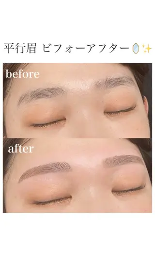 アイブロウ GO TODAY 表参道Flos店所属・眉毛サロン🐈‍⬛ kasumi🎀の眉毛・アイブロウイメージ