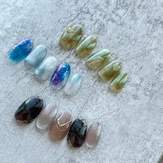 ネイル 阿部 ほのかのネイルデザイン