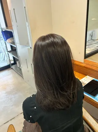 ミディアム カラー さくら/ JR福島駅徒歩5分のヘアスタイル