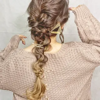 ロング ヘアアレンジ 加藤 圭悟のヘアスタイル