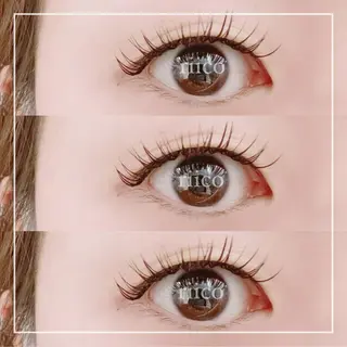 マツエク・マツパ KNACK eye lash RISAのマツエク・マツパデザイン