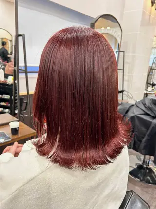 ミディアム 🦄🩵YUNA 🩵🦄のヘアスタイル