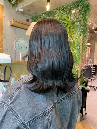 ミディアム カラー 🐥ボブ/韓国ヘア 髪質改善/halcaのヘアスタイル